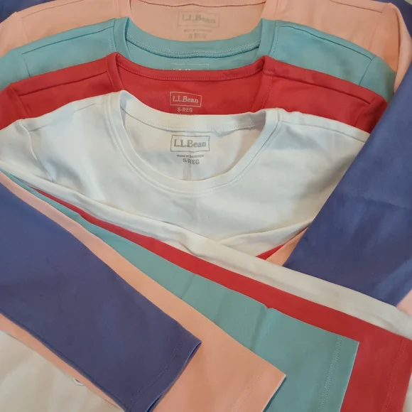 LL Bean Women's T-Shirt Set - Multicolor - Picture 2 of 2